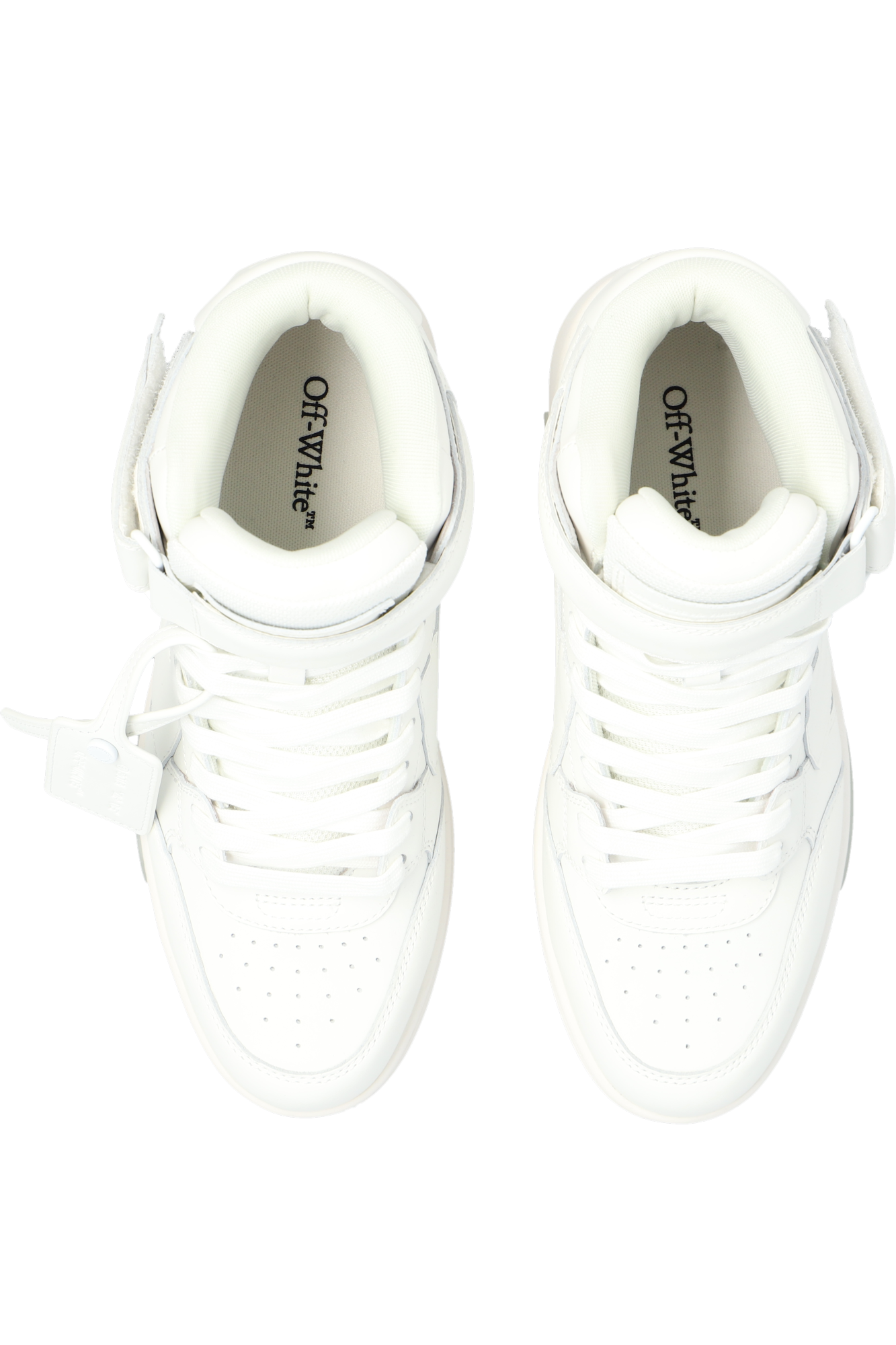 White Out Of Office high top sneakers Off White Vitkac Canada